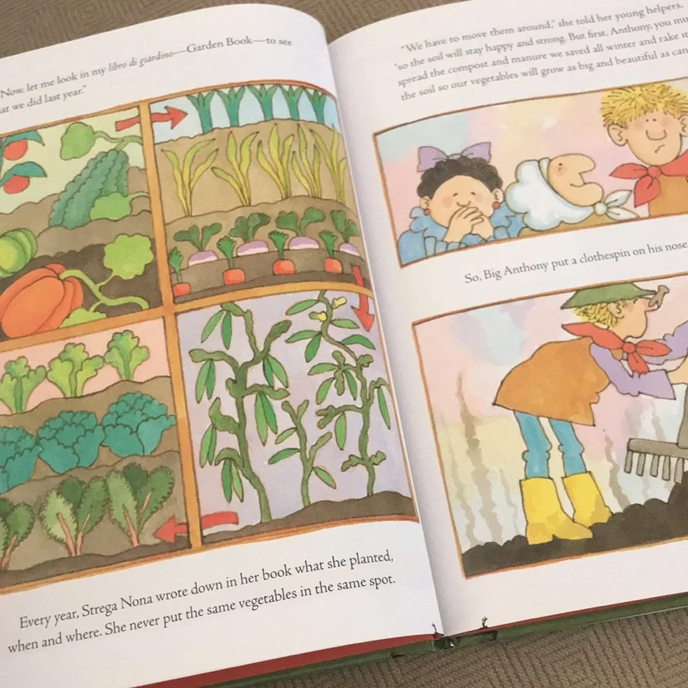 New STREGA NONA’S HARVEST by Tomie DePaola *Large Hard Cover Book*